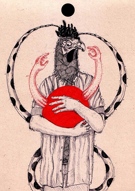 Gallery image: Ehsan Nasri: Circle of Red Illustration