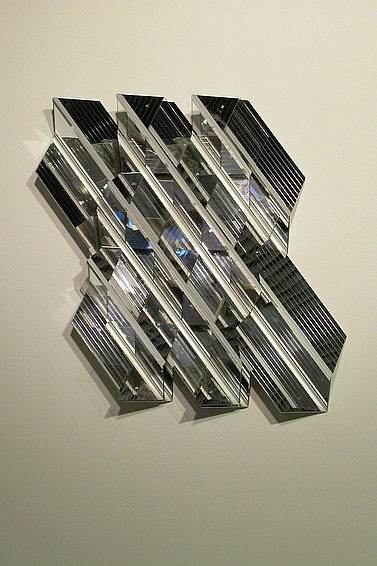Gallery image: Mirror Crossing | 2010 | acrylic, mirror | 60 x 50 x 15 cm