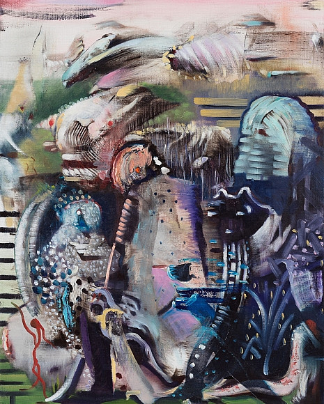 Gallery image: Bots | 2018 | Oil on Linen | 41 x 51 cm