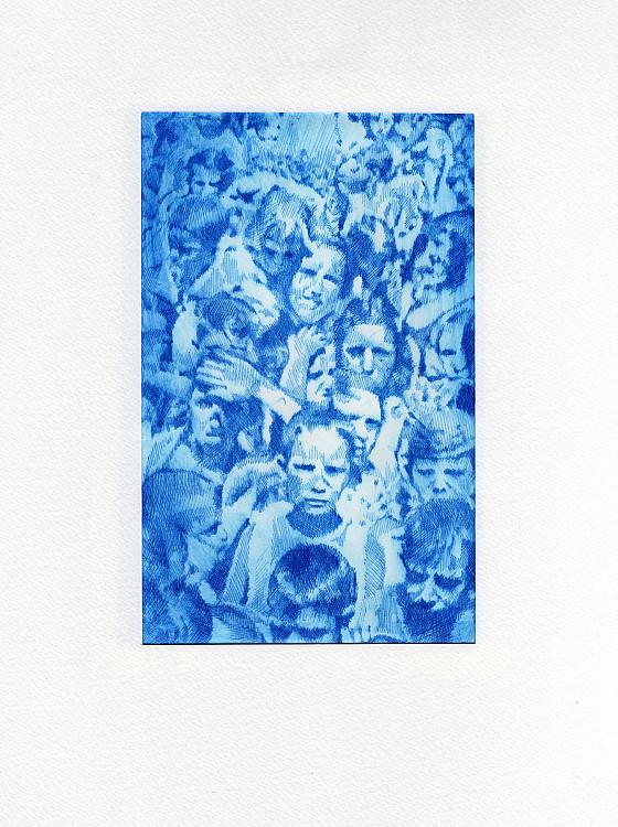 Gallery image: Genealogy / Serie | 2017 | Drypoint on plexigls, 1 colours | 29,7 x 21 cm | (unique print) 21 works