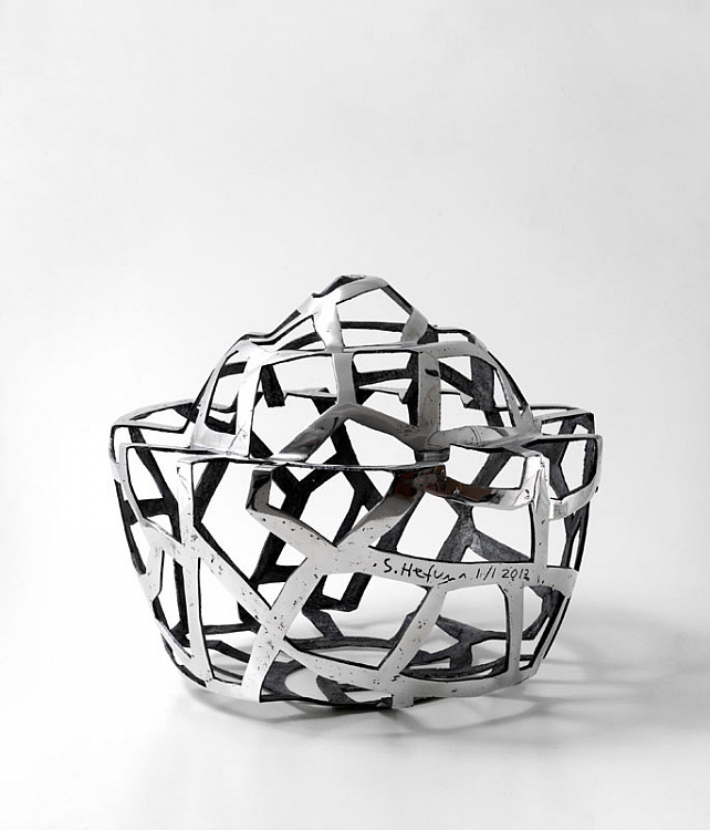 Gallery image: Structure | 2012 | aluminium | 40 x 46 cm
