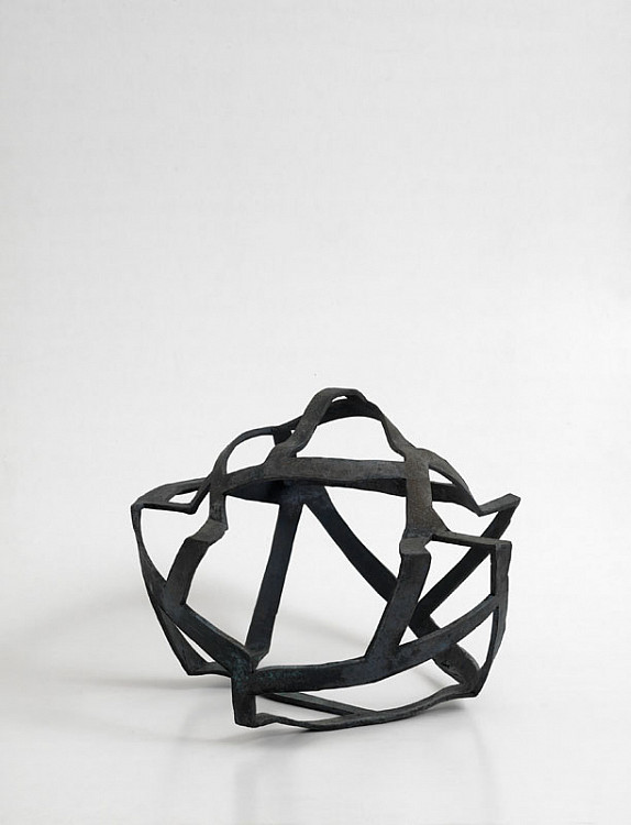 Gallery image: Structure | 2010 | bronze, black patina | 40 x 49 cm